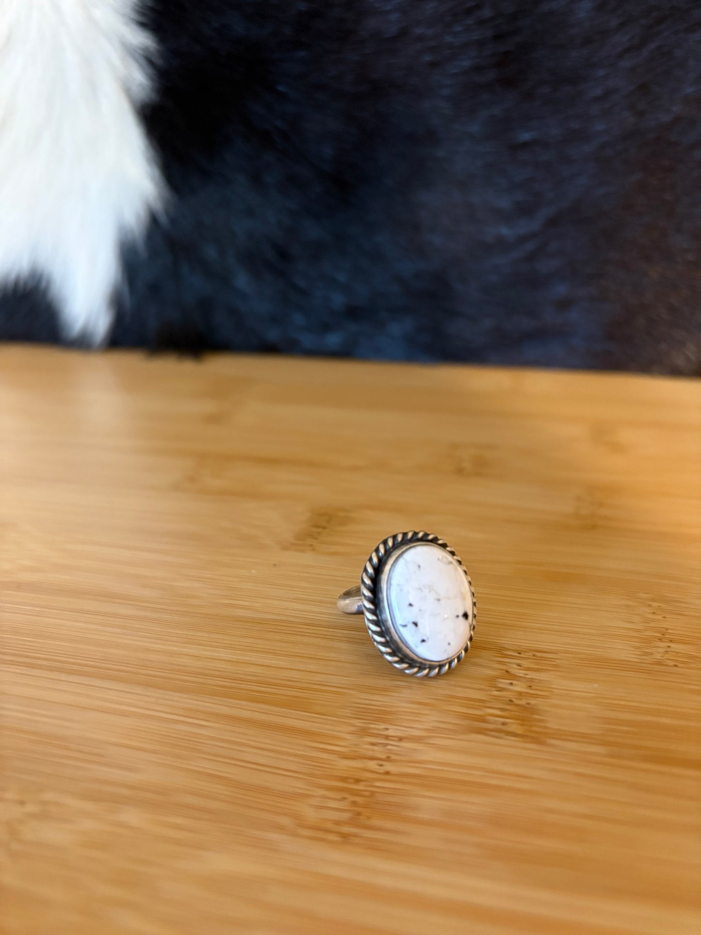 White Buffalo Ring