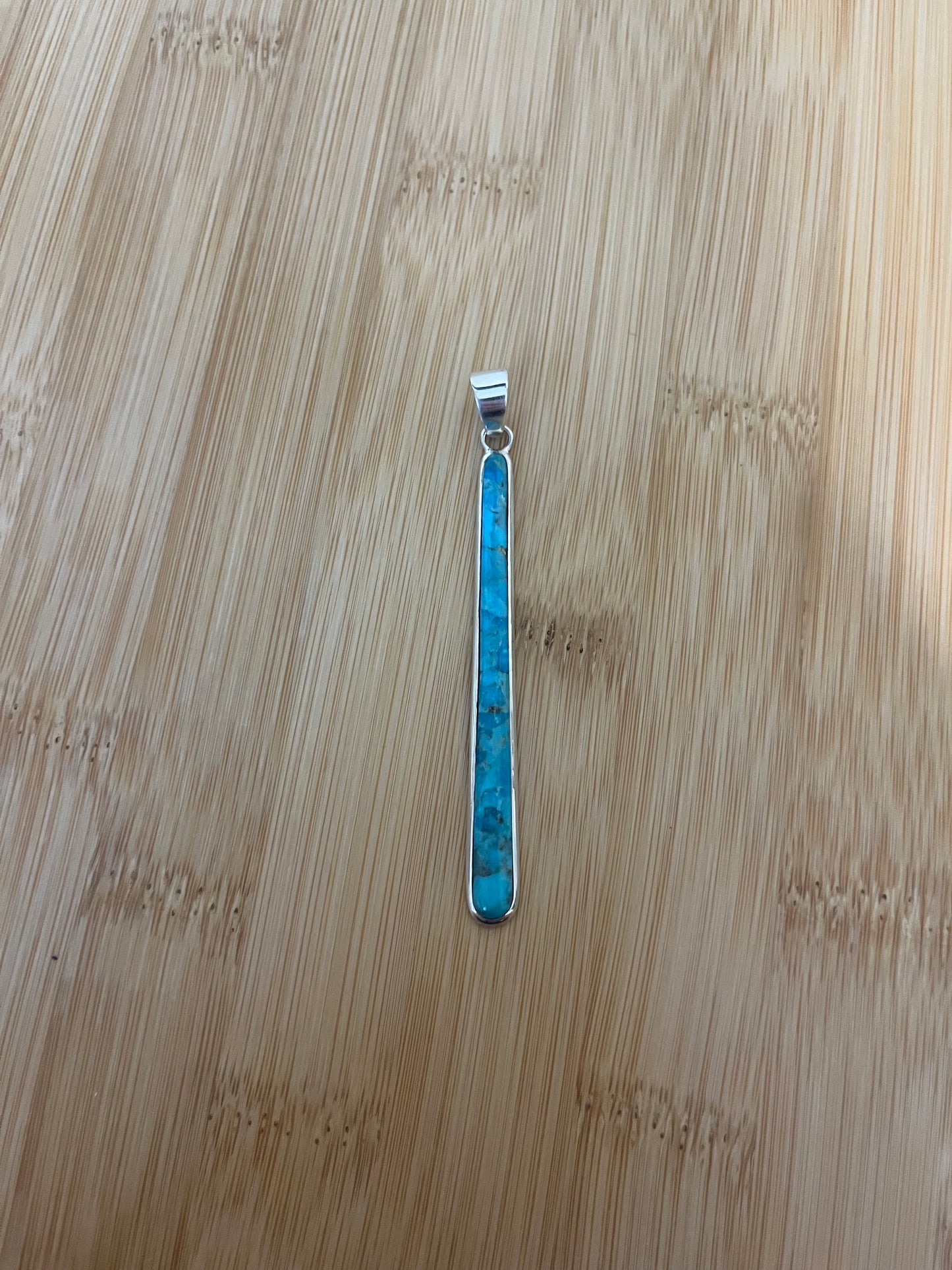 Long Turquoise Pendants