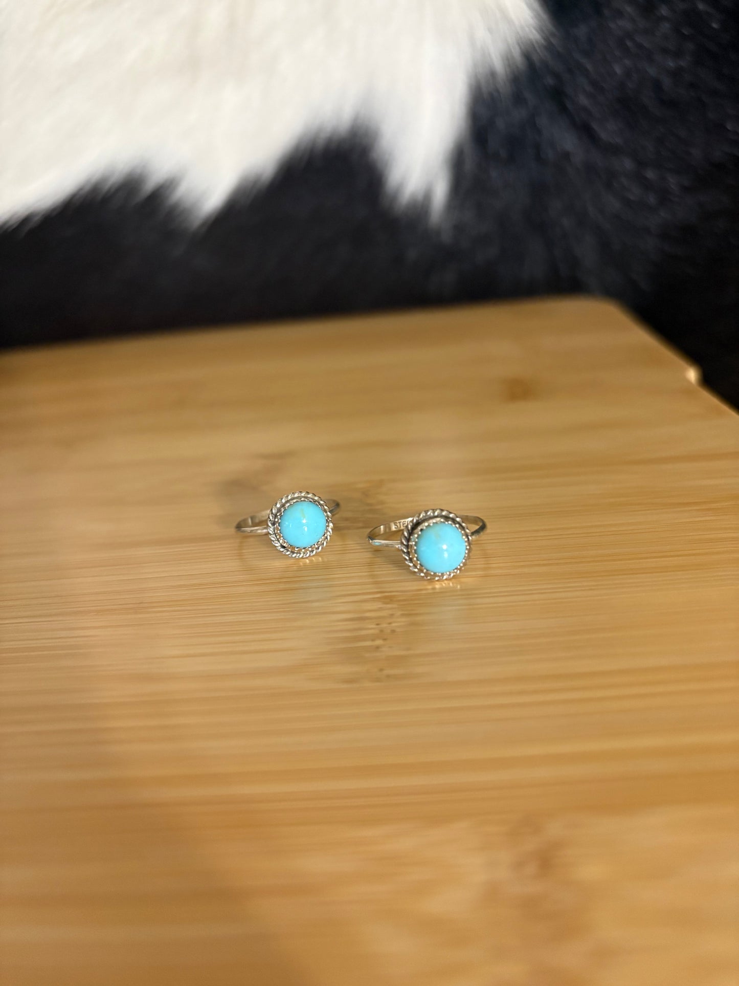 Single Stone Turquoise Ring