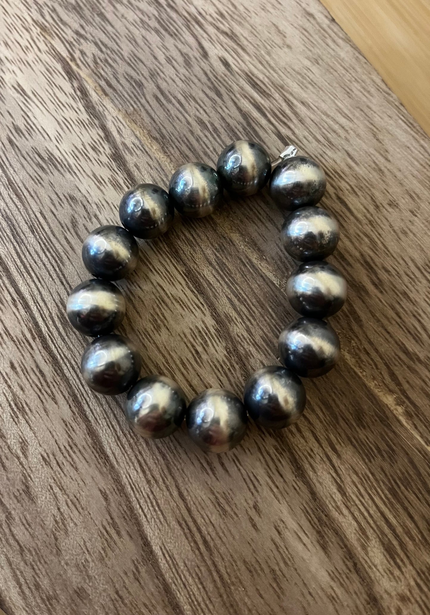 12mm Navajo Pearl Bracelet