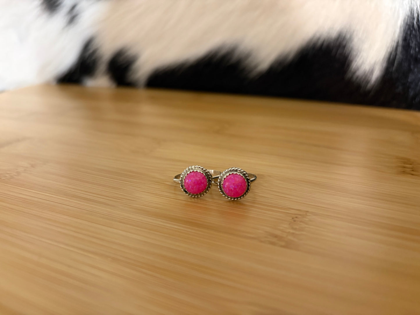 Pink Opal Ring