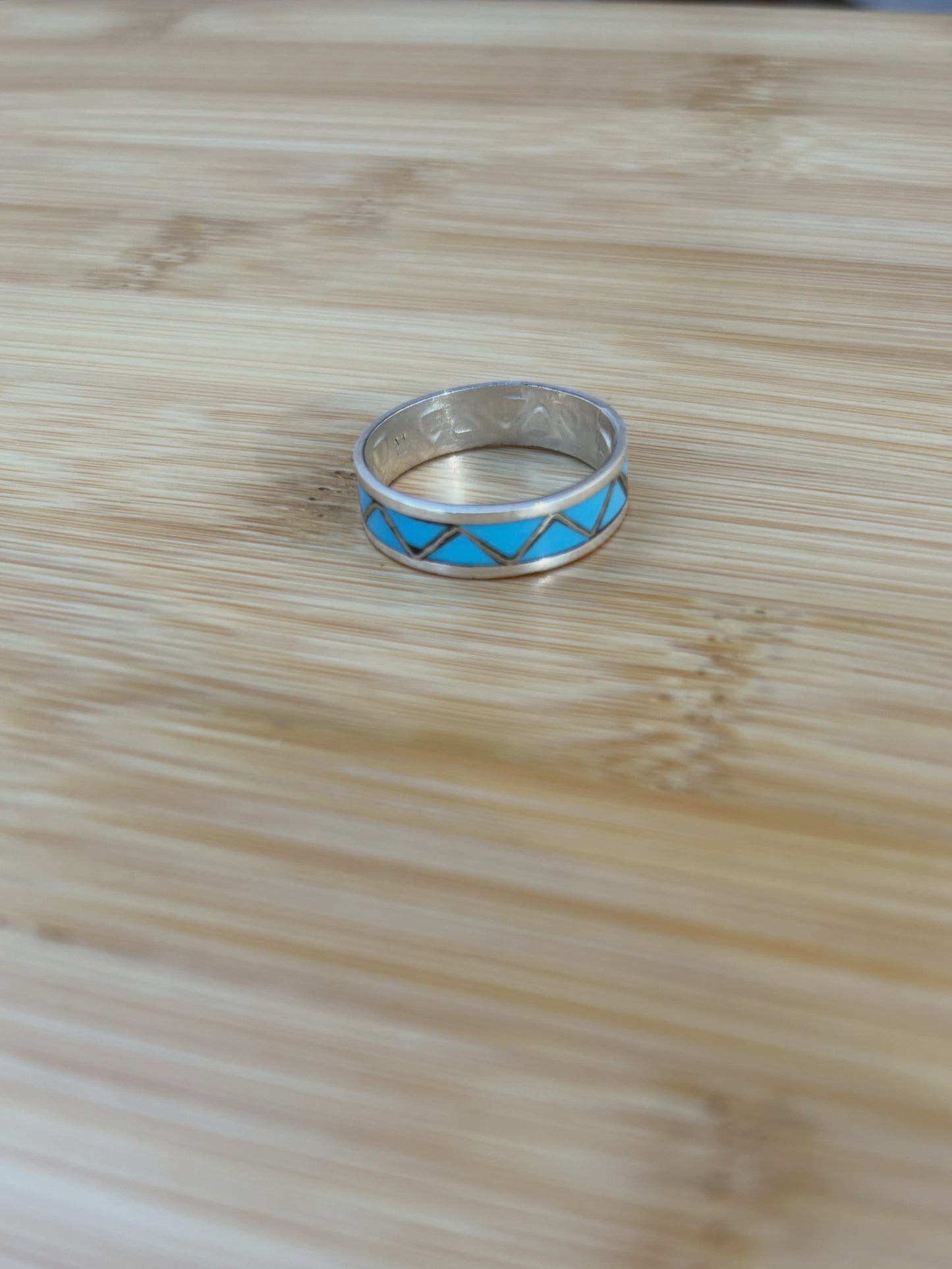 Turquoise Band Ring