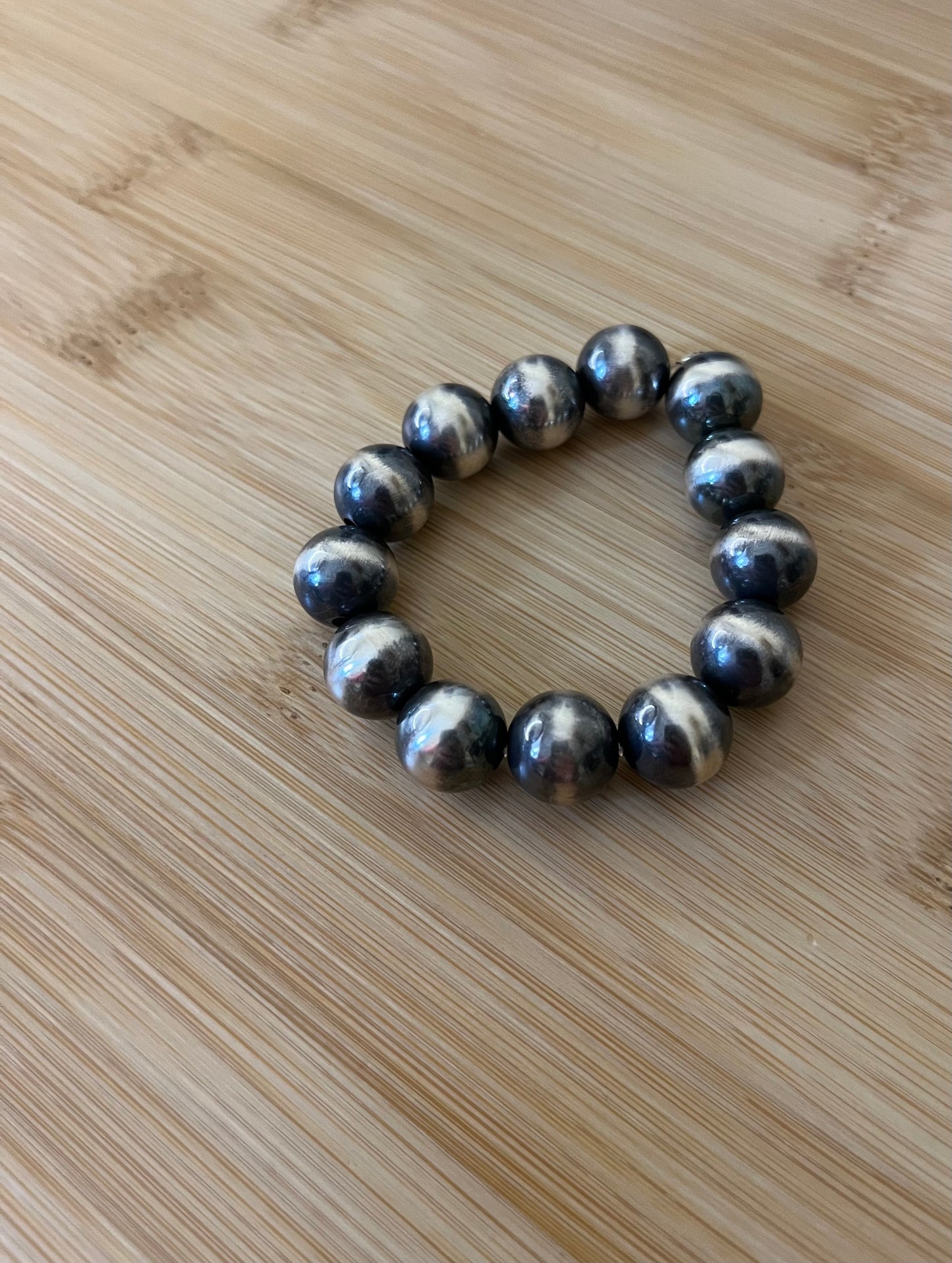 12mm Navajo Pearl Bracelet