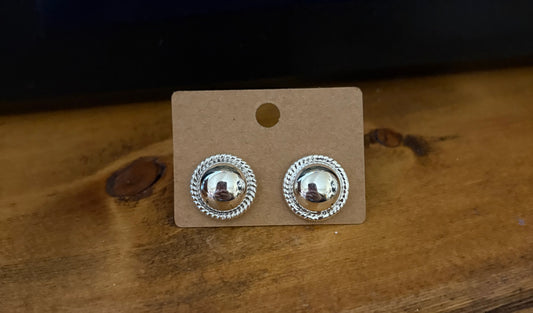 Large Dot Studs