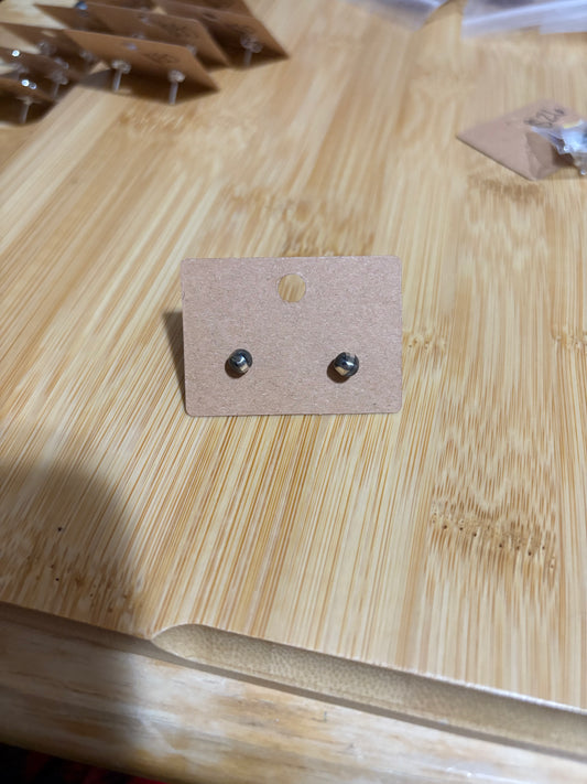 6mm Navajo Pearl Earrings