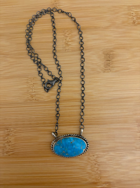 Round Turquoise Bar