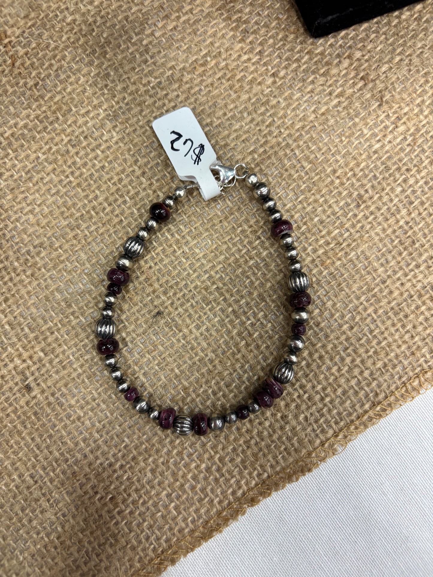 Purple Spiny Funky Bracelet