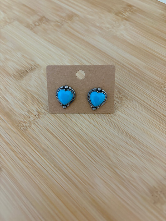 Heart Studs